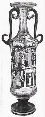 Griechische Vasenmalerei Schwarzfigurig
